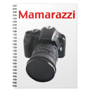 Mamarazzi Photographer Anteckningsbok