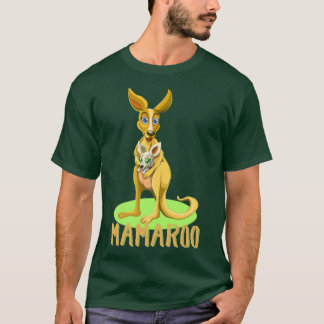 MAMAROO Kangaroo Mors dag T Shirt