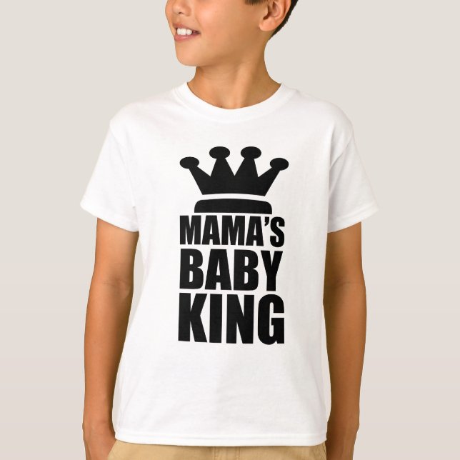 Mamas baby kung t shirt (Framsida)