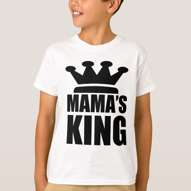 Mamas baby kung t shirt (Framsida)
