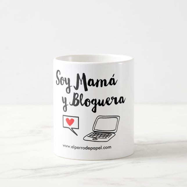 Mamás blogueras kaffemugg (Center)