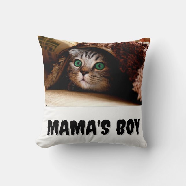 Mamas Boy Kudde (Framsida)