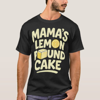 Mamas citronpundkaka rolig bakning t shirt