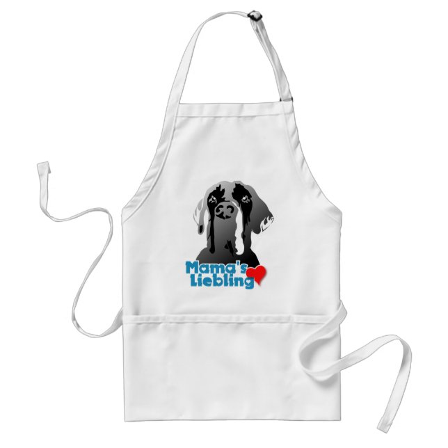 Mamas favorit dogg förkläde (Framsidan)