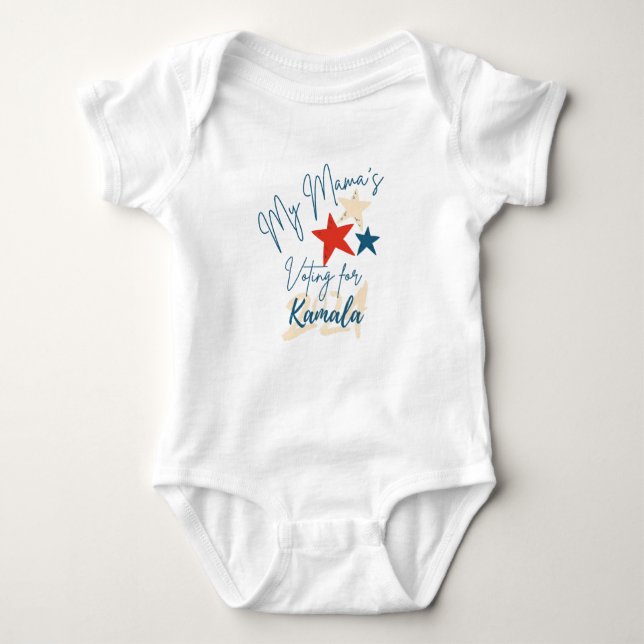 Mamas for Kamala 2024 T Shirt (Framsida)