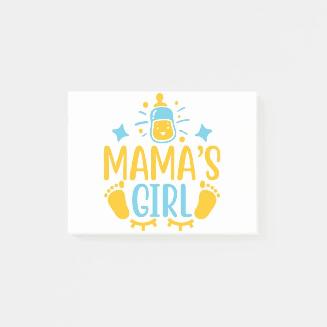 Mama's Girl Post-it Block (Framsida)