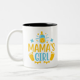 Mama's Girl Två-Tonad Mugg