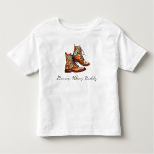 Mamas Hiking Buddy Adventurous Girls T Shirt
