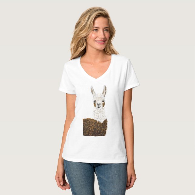 Mamas lama t shirt (Hel framsida)