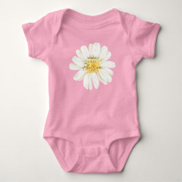 Mamas lilla blomning söta tusenskönor rosa t shirt