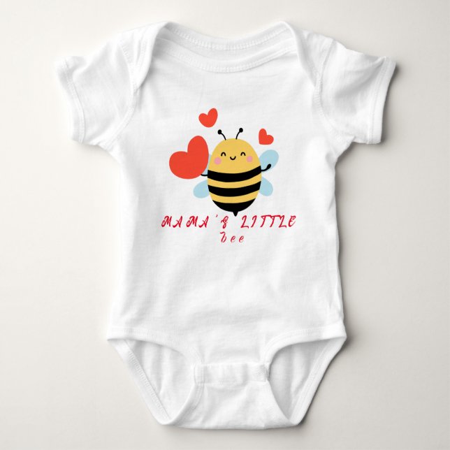 Mamas lilla fina bina Morden T Shirt (Framsida)