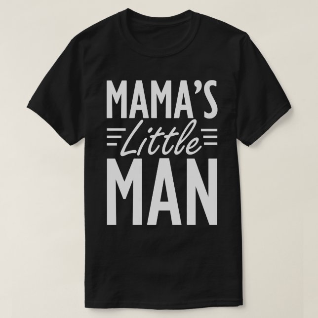Mamas lille man t shirt (Design framsida)
