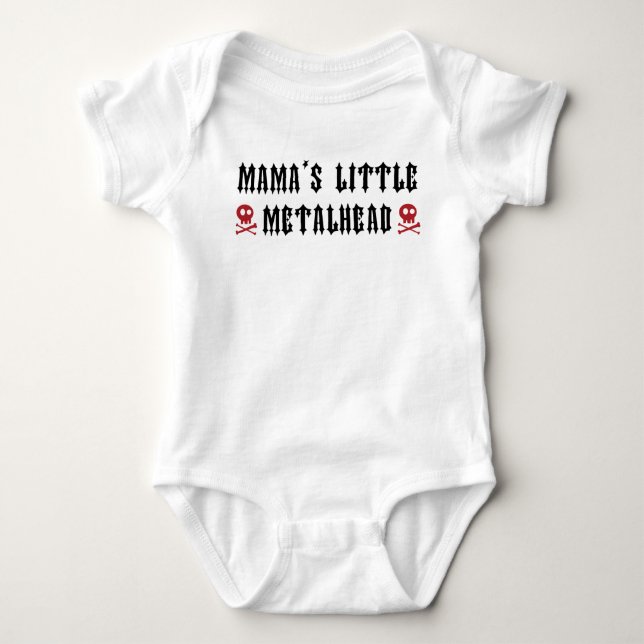 Mamas Lite Metalhead Tröja (Framsida)