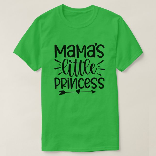 Mamas Little princess01 T Shirt (Design framsida)