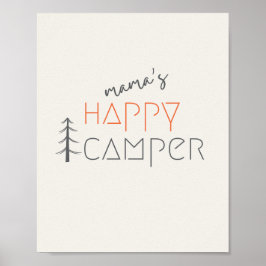 mamas lyckliga camper. Affischer & Tryck
