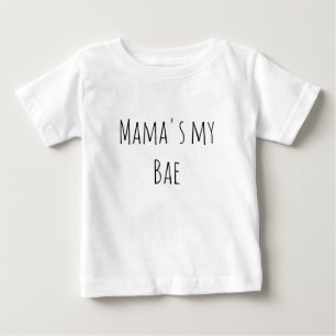 Mamas min trendig för hipster för bae bestsellin t-shirt