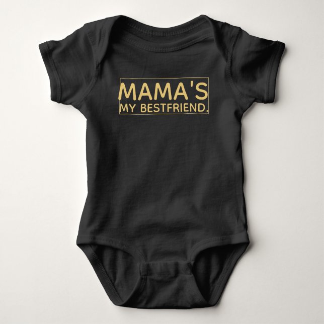 Mamas My bästa vän T Shirt (Framsida)