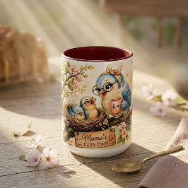 Mamas mysiga rede-mugg mugg