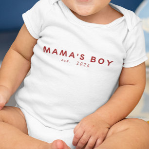 Mamas Pojke Est. År T Shirt