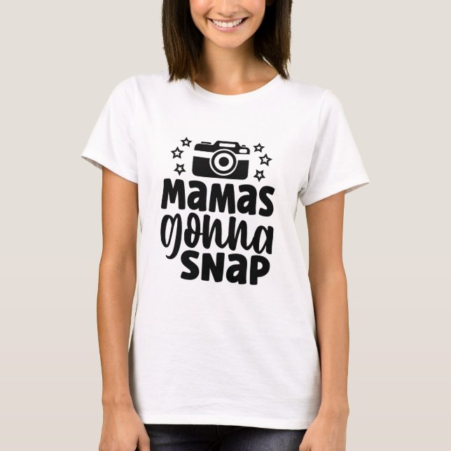 Mamas ska stoppa t shirt (Framsida)
