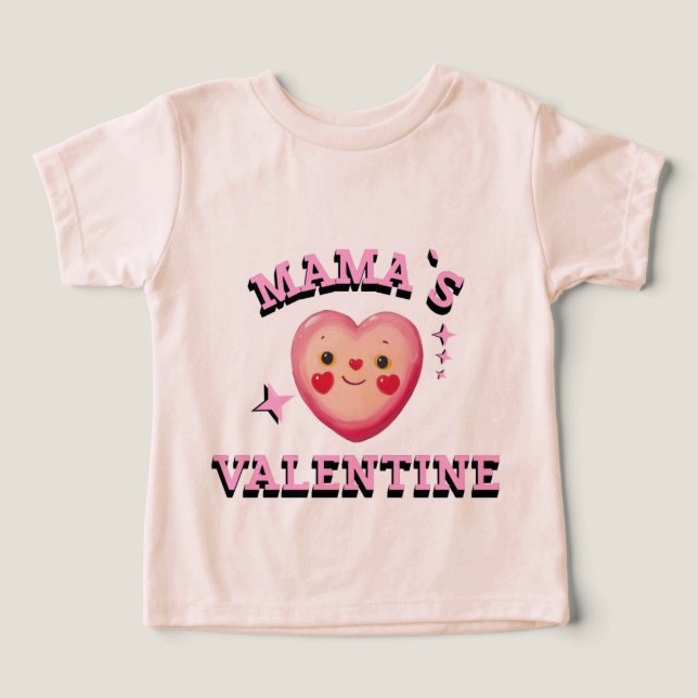 Mama's Valentine Toddler Shirt T (Design Framsida)