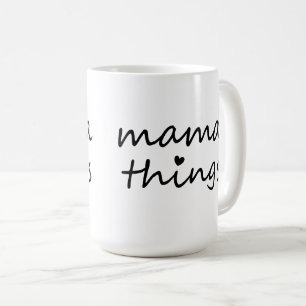 Mamasa Först Mors Dag Ny Mamma Kaffemugg