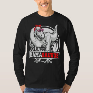 Mamasaurus Dinosaur Family Matching Kvinnor T Shirt