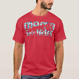 Mamasaurus Dinosaur Skeleton Blommigt Decor Mamma T Shirt
