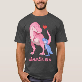Mamasaurus Mamma Pojke TRex Dinosaurs T Shirt