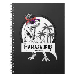 Mamasaurus Mamma T rex Dino Funny, eget namn Anteckningsbok