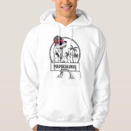 Mamasaurus Mamma T rex Dino Funny, eget namn Hoodie