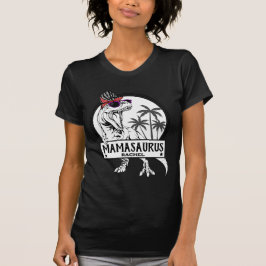 Mamasaurus Mamma T rex Dino Funny, eget namn Shirt