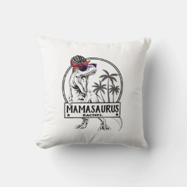 Mamasaurus Mamma T rex Dino Funny eget namn T-Shir Kudde