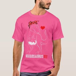 Mamasaurus Pregosaurus Rex Funny Gravid har Ki T Shirt