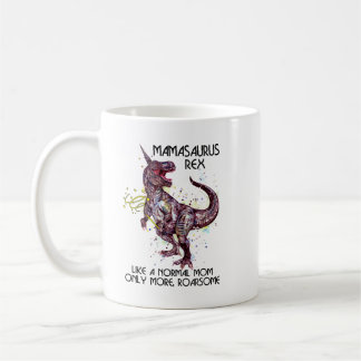 Mamasaurus Rex som Normal Mamma Kaffemugg