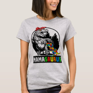 Mamasaurus T rex Dinosaur Clothing Gifts. Funny Mo Shirt