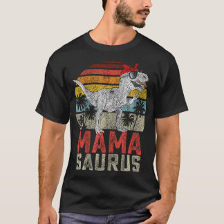 Mamasaurus T Rex Dinosaur Mamma Saurus Family Matc Shirt