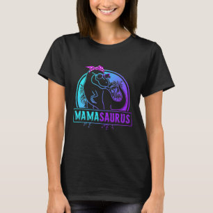 Mamasaurus T Rex Dinosaur Mamma Saurus Family Shirt