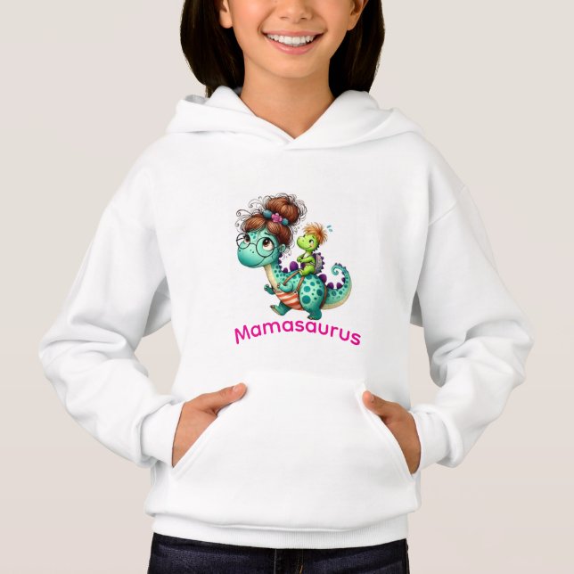 Mamasaurus T Shirt (Framsida)
