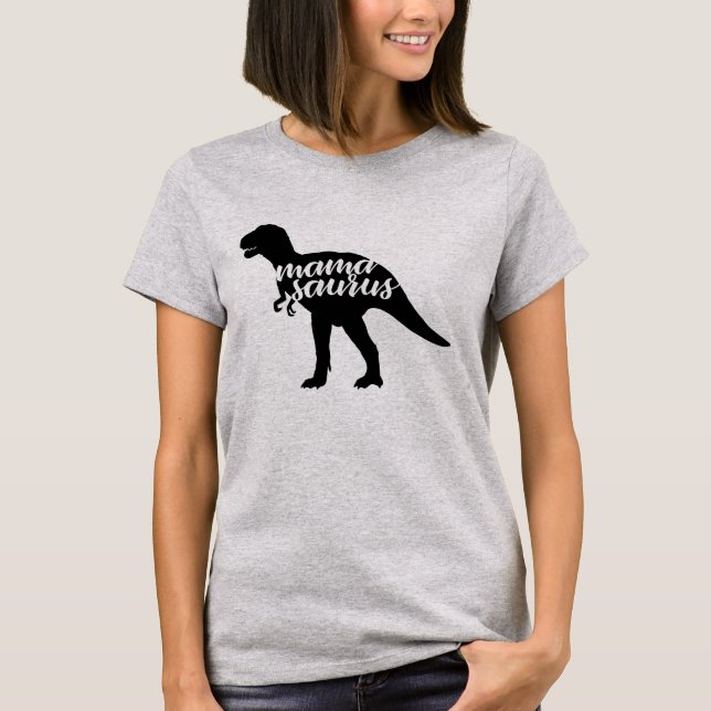 Mamasaurus T Shirt (Framsida)