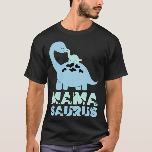 Mamasaurus Trex Mama Saurus Mom Dinosaur Mama Rex  T Shirt (Framsida)