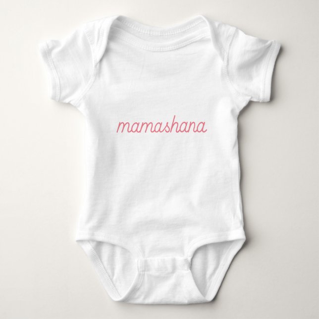 Mamashana jiddisch t shirt (Framsida)