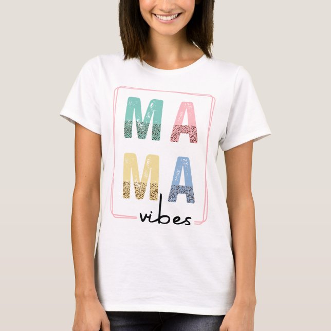 Mamastämning  t shirt (Framsida)