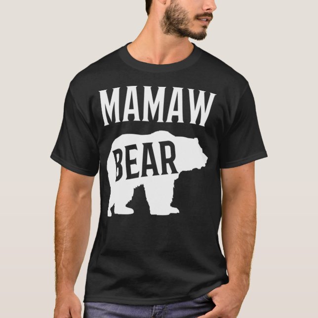 Mamaw Bear Gifts for horse arabian T Shirt (Framsida)