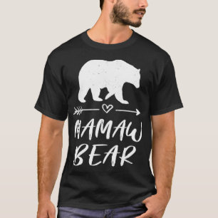 Mamaw Bear Matching Family Mamma Bear Camping Gift T Shirt