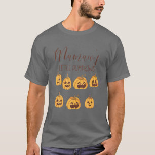 Mamaw Little Pumpkins - Funny Pumpkin T Shirt