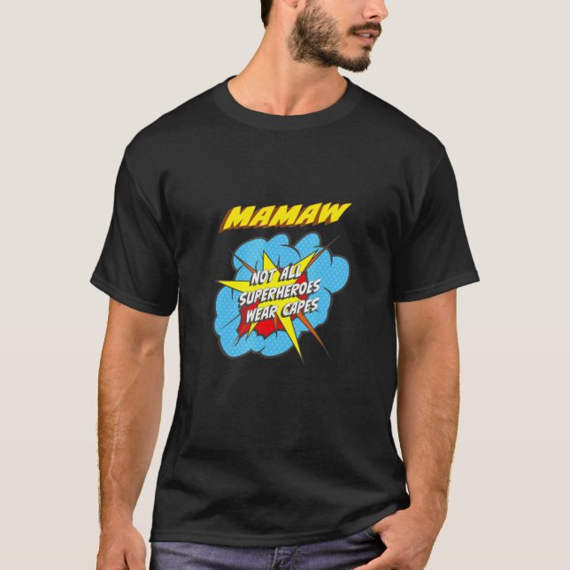 Mamaw Superthefamiljs T Shirt (Framsida)
