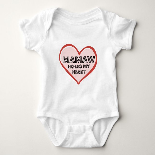 Mamaw Tshirt för Småbarn Tee (Framsida)