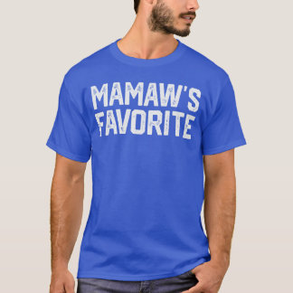 MamawS Favorite Funny Grandparent Grandchild Vinta T Shirt