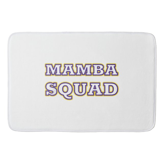 Mamba Squad rolig klänning för ormens älskare Badrumsmatta (Framsidan)
